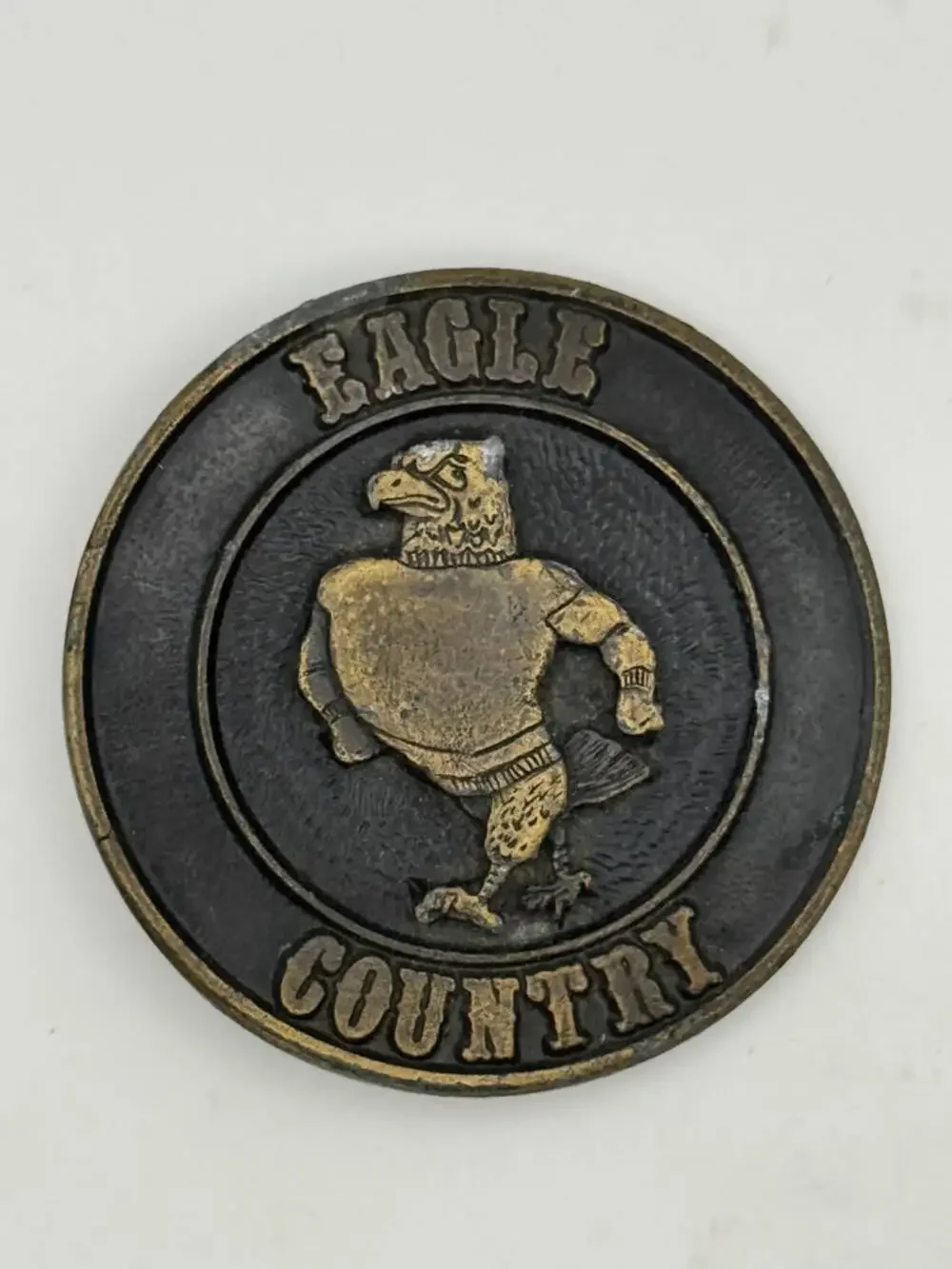 Eagle Country Belt Buckle American Western Vintage Collectible USA Used Item